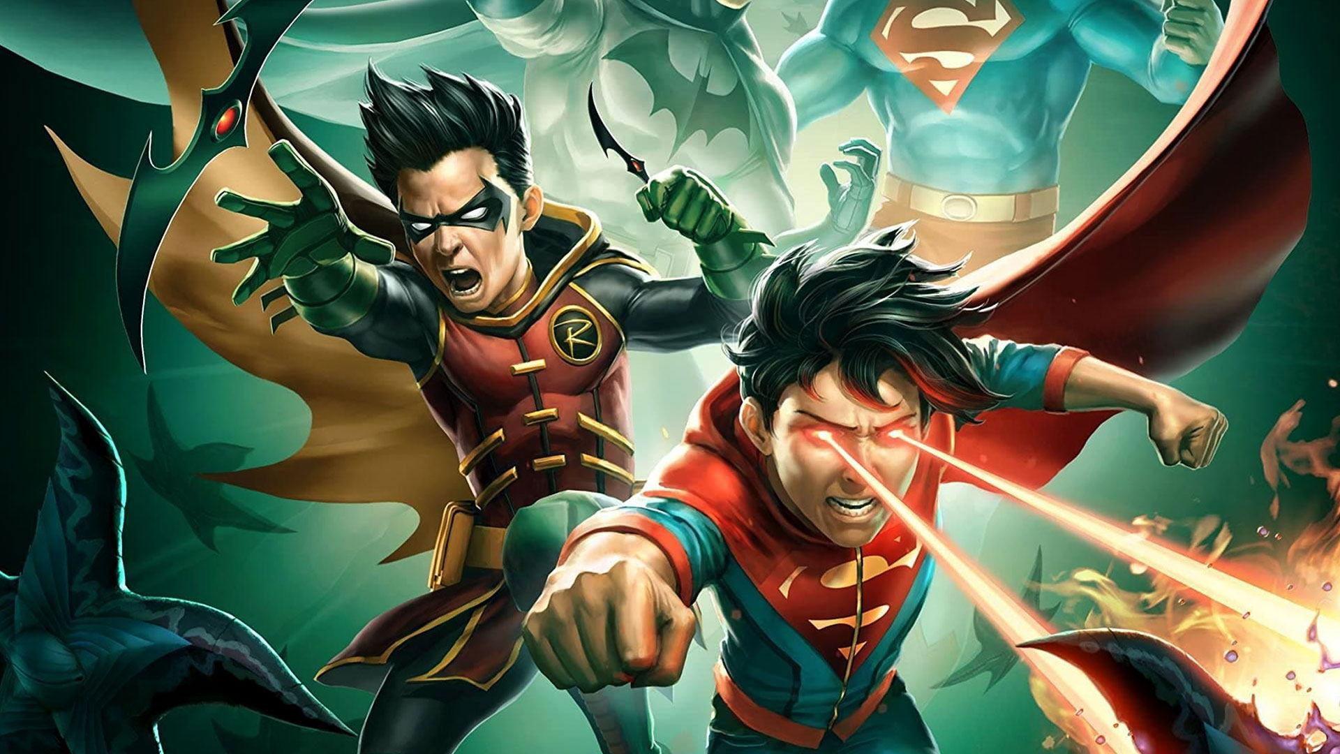 Batman and Superman: Battle of the Super Sons 2022 movie scene