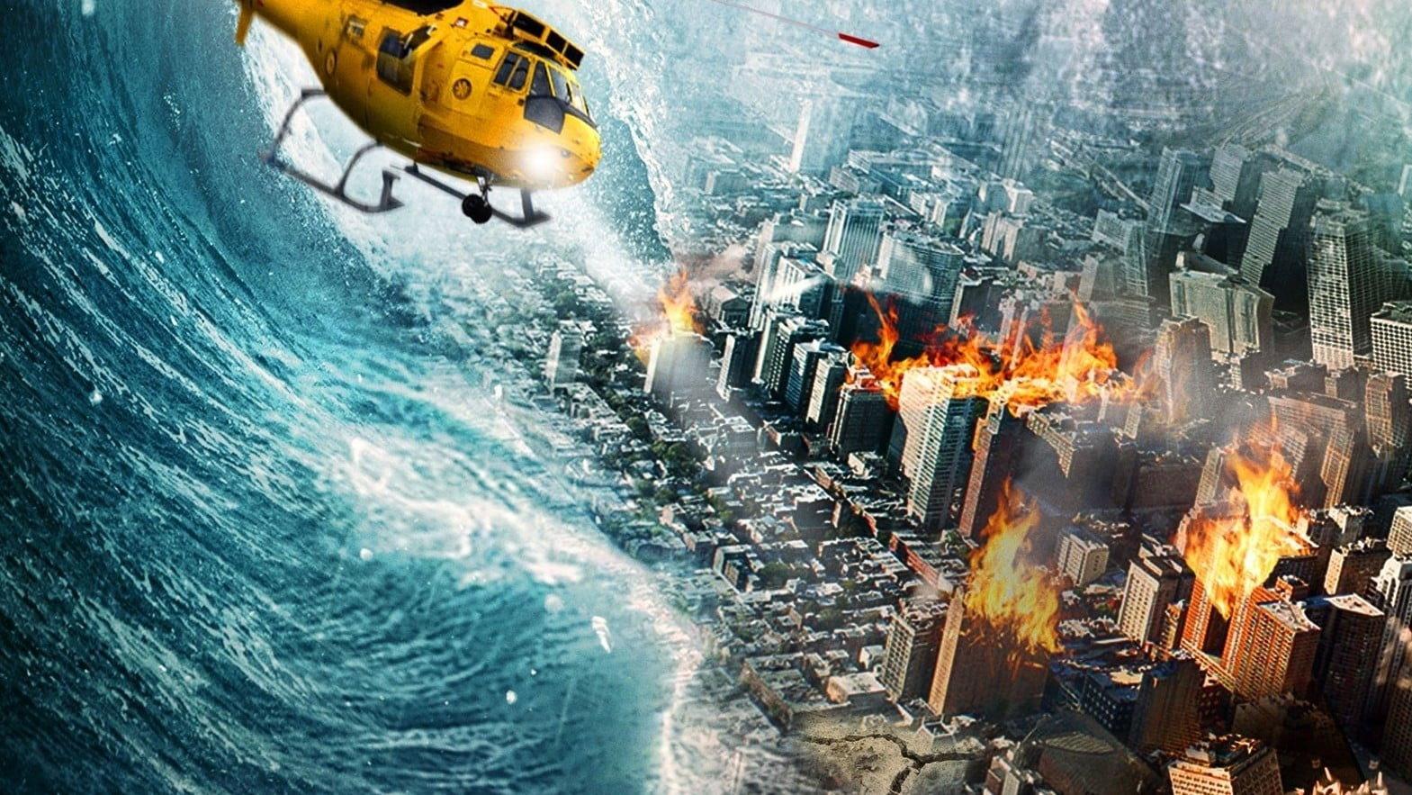 Disaster Wars: Earthquake vs. Tsunami 2013 movie scene