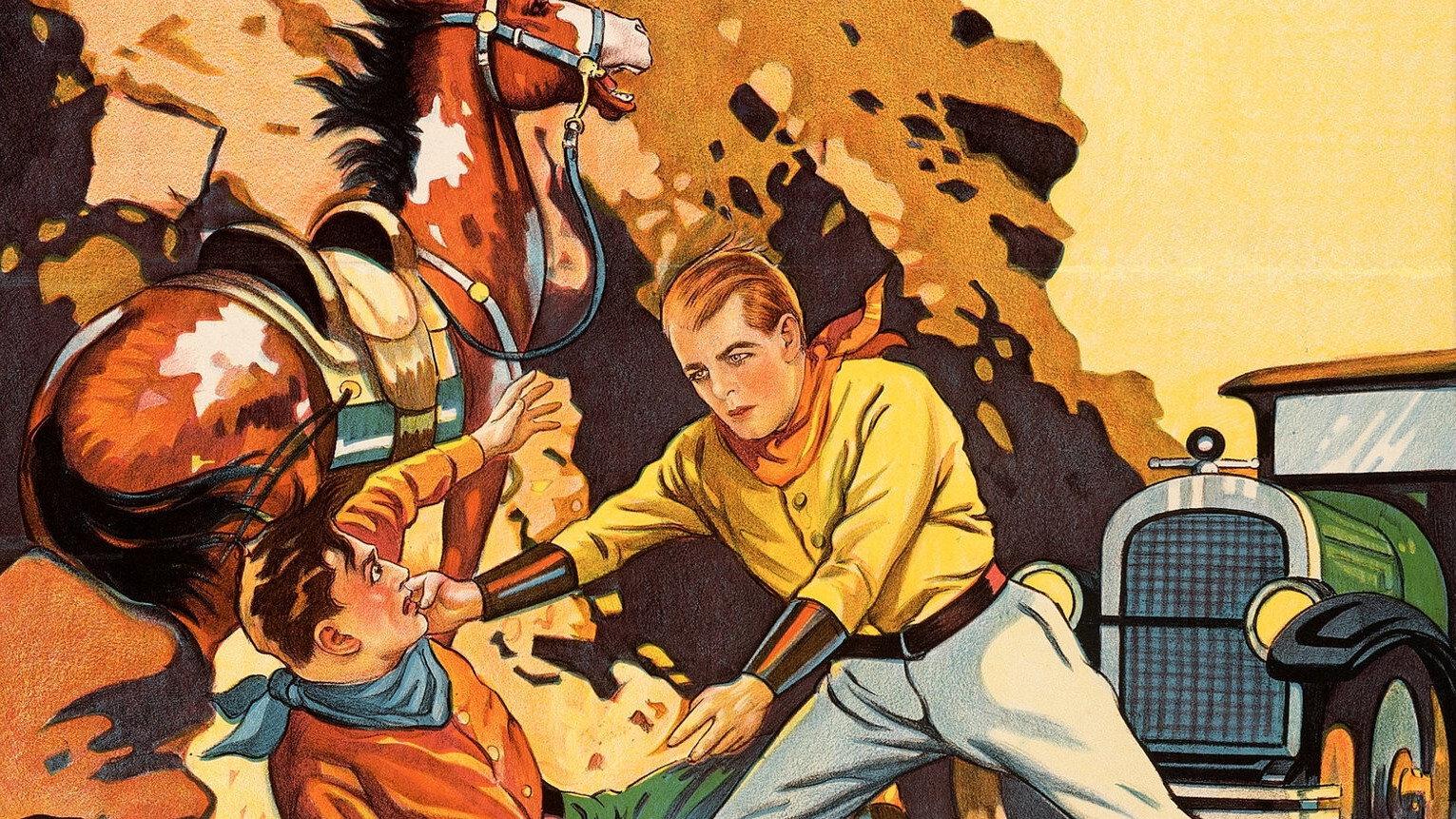 The Denver Dude 1927 movie scene