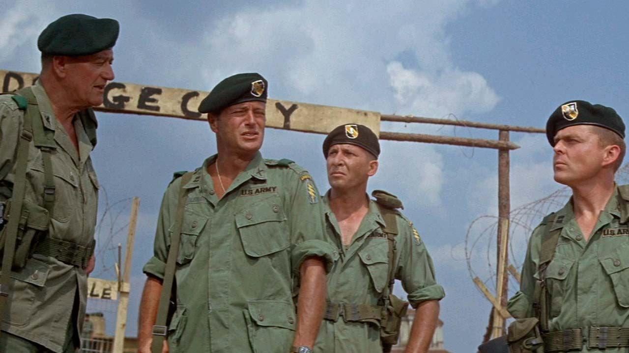 The Green Berets 1968 movie scene