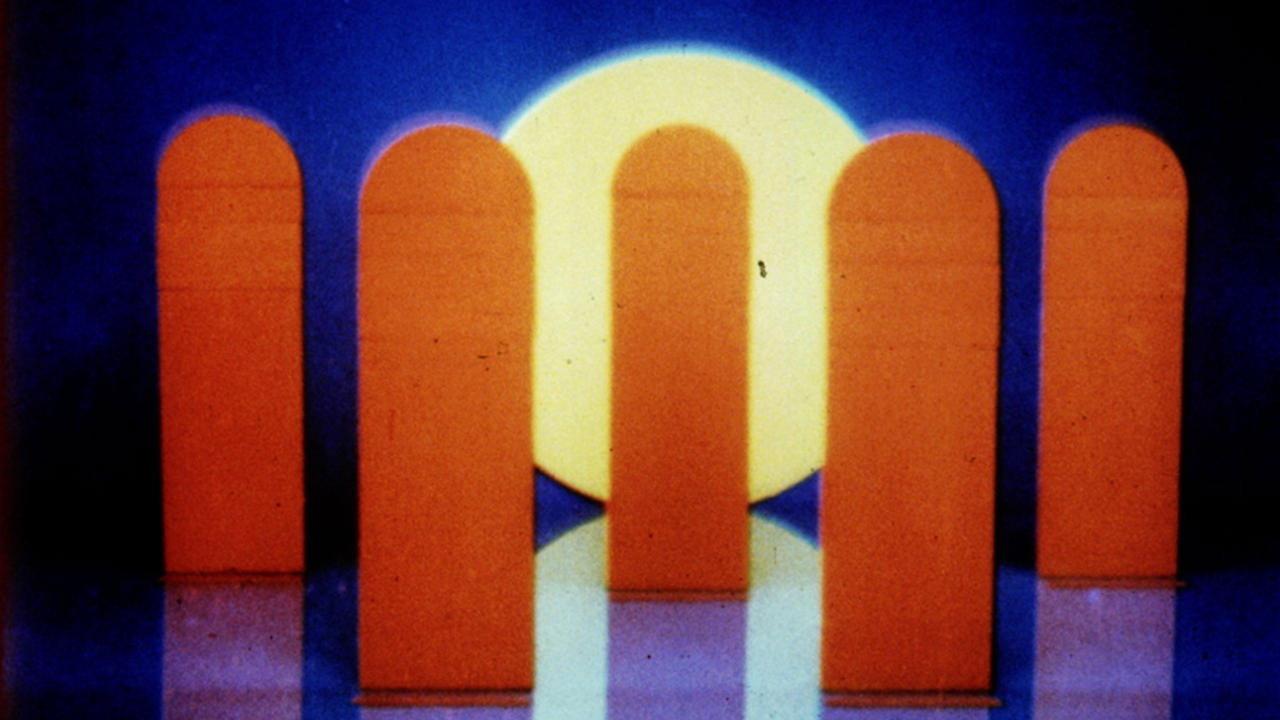 Composition in Blue 1935 movie scene