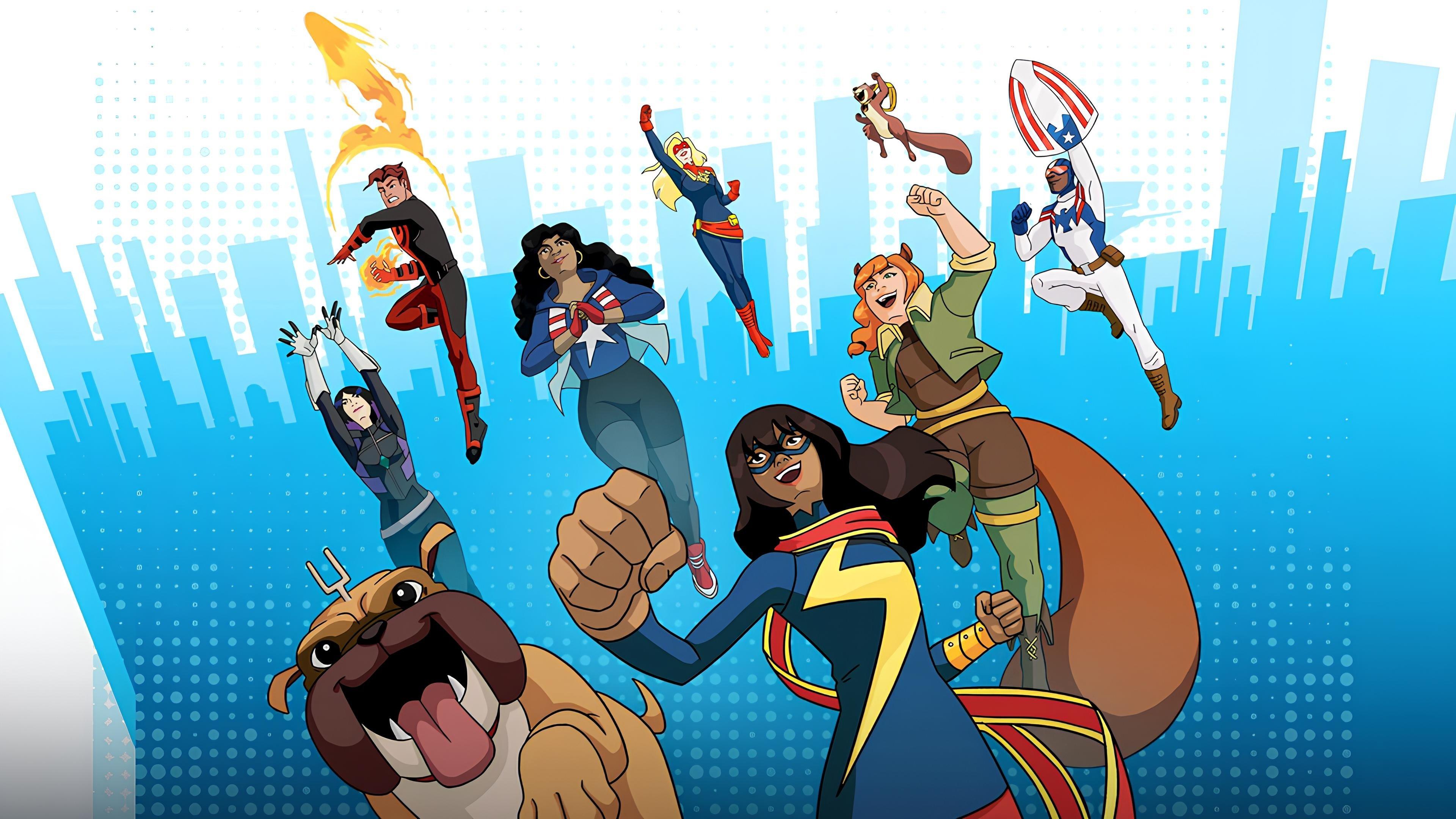 Marvel Rising: Secret Warriors 2018 movie scene