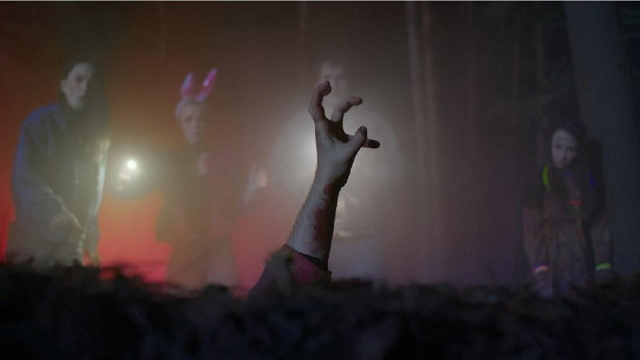 This party is DEAD 2026 movie scene