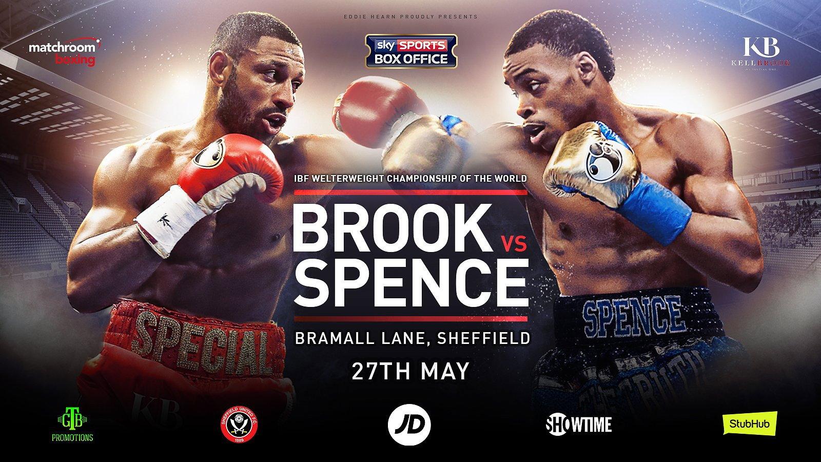 Kell Brook vs. Errol Spence Jr. 2017 movie scene