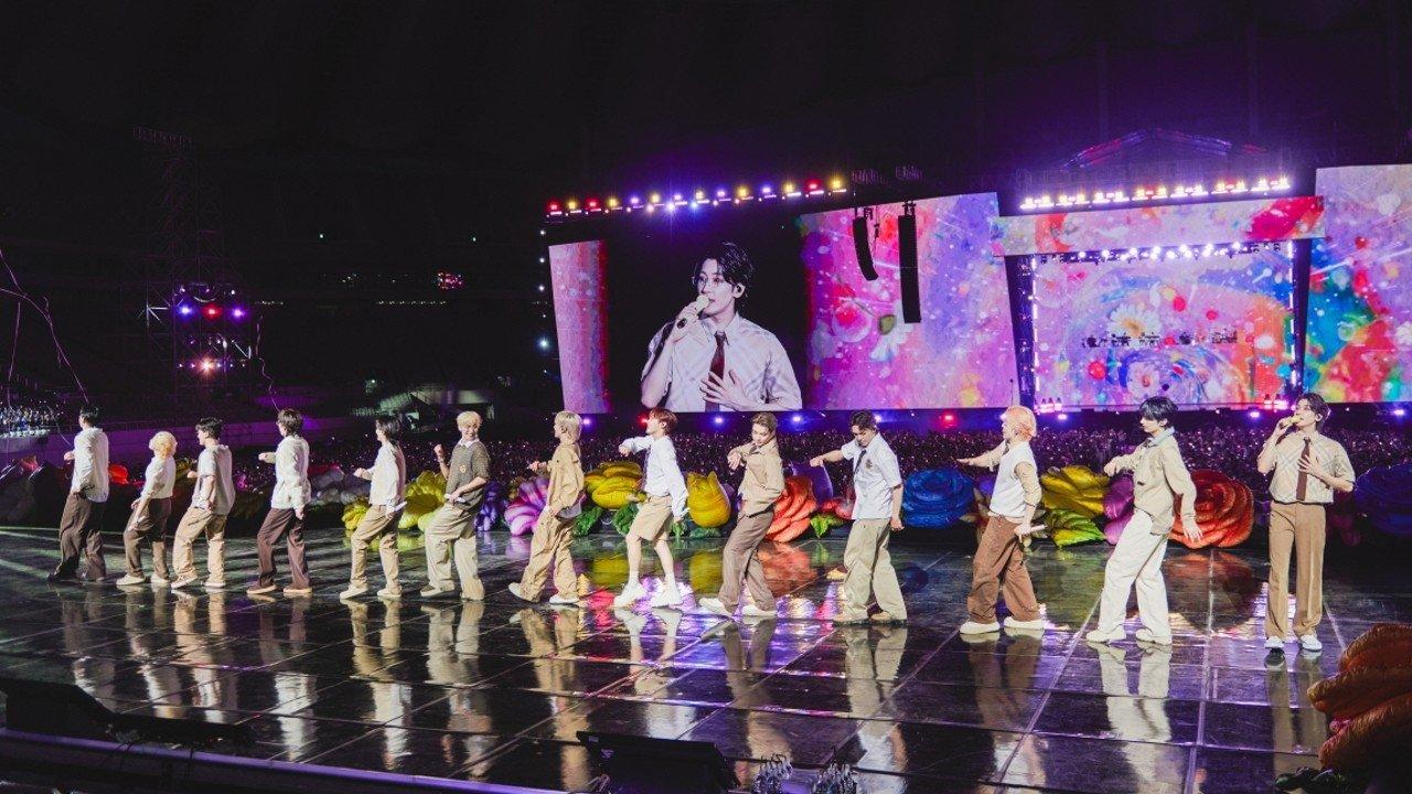 SEVENTEEN TOUR 'FOLLOW' AGAIN TO CINEMAS 2024 movie scene