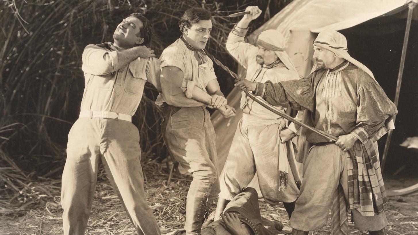 Perils of the Jungle 1927 movie scene