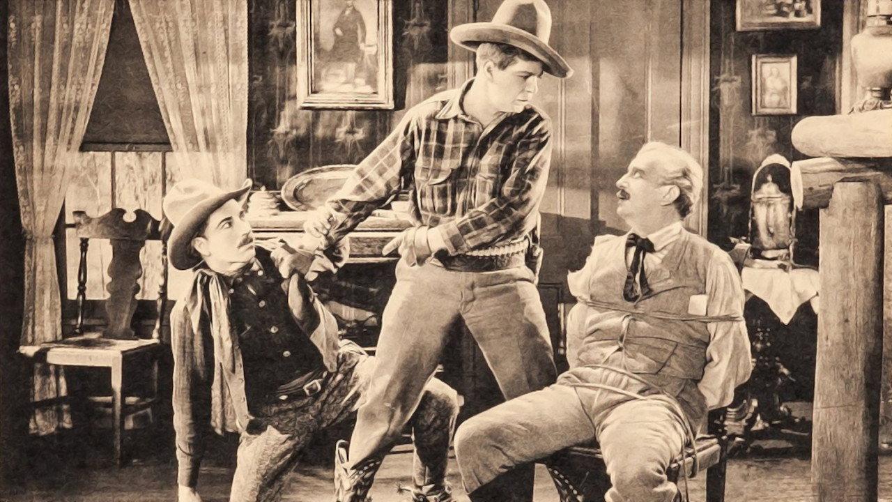 Shootin' for Love 1923 movie scene