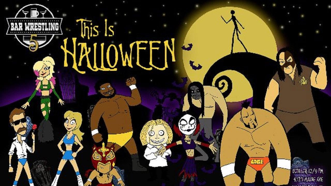 Bar Wrestling 5: This Is Halloween 2017 movie scene