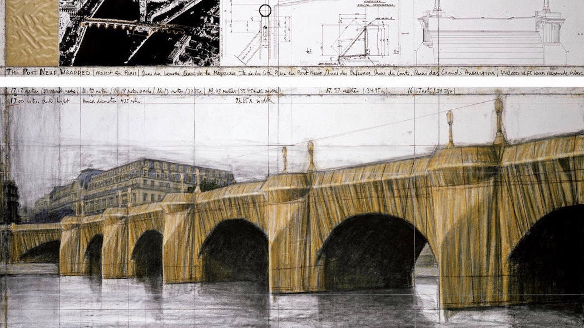 Christo in Paris 1990 movie scene