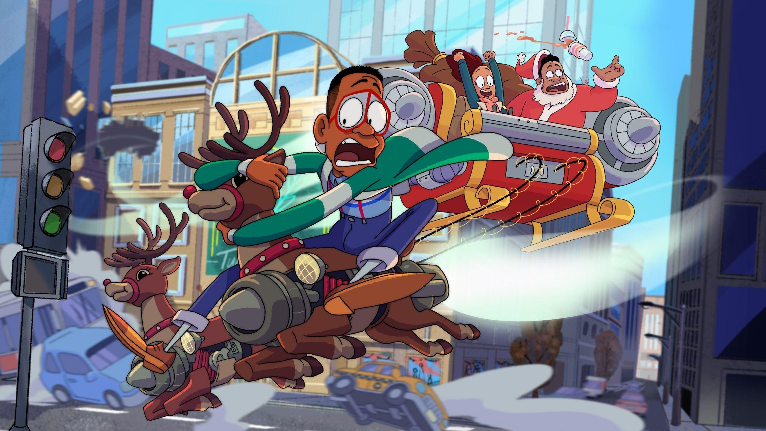 Urkel Saves Santa: The Movie! 2023 movie scene