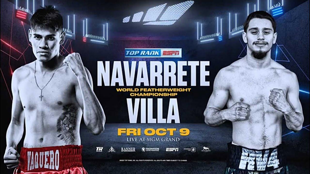 Emanuel Navarrete vs. Ruben Villa 2020 movie scene