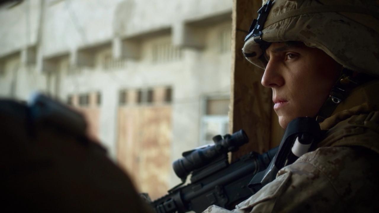 The Codes of War 2025 movie scene