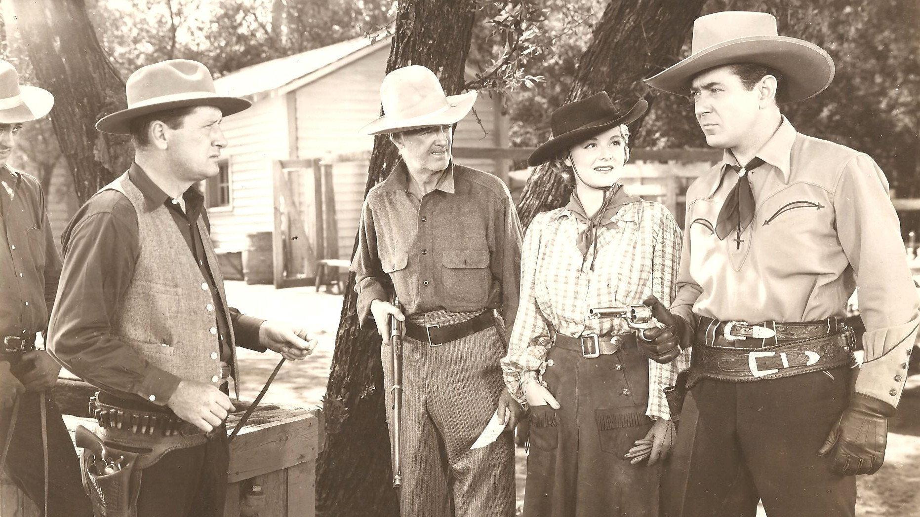 Raiders of San Joaquin 1943 movie scene