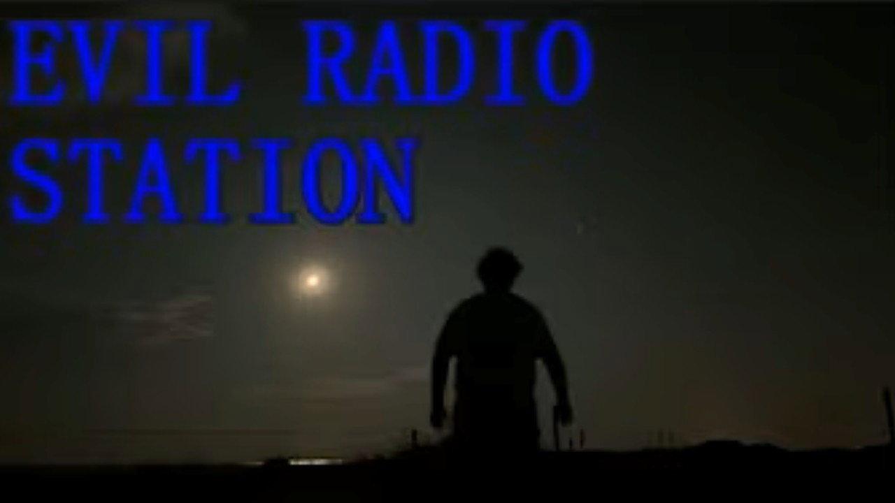 Evil Radio Station 2025 movie scene