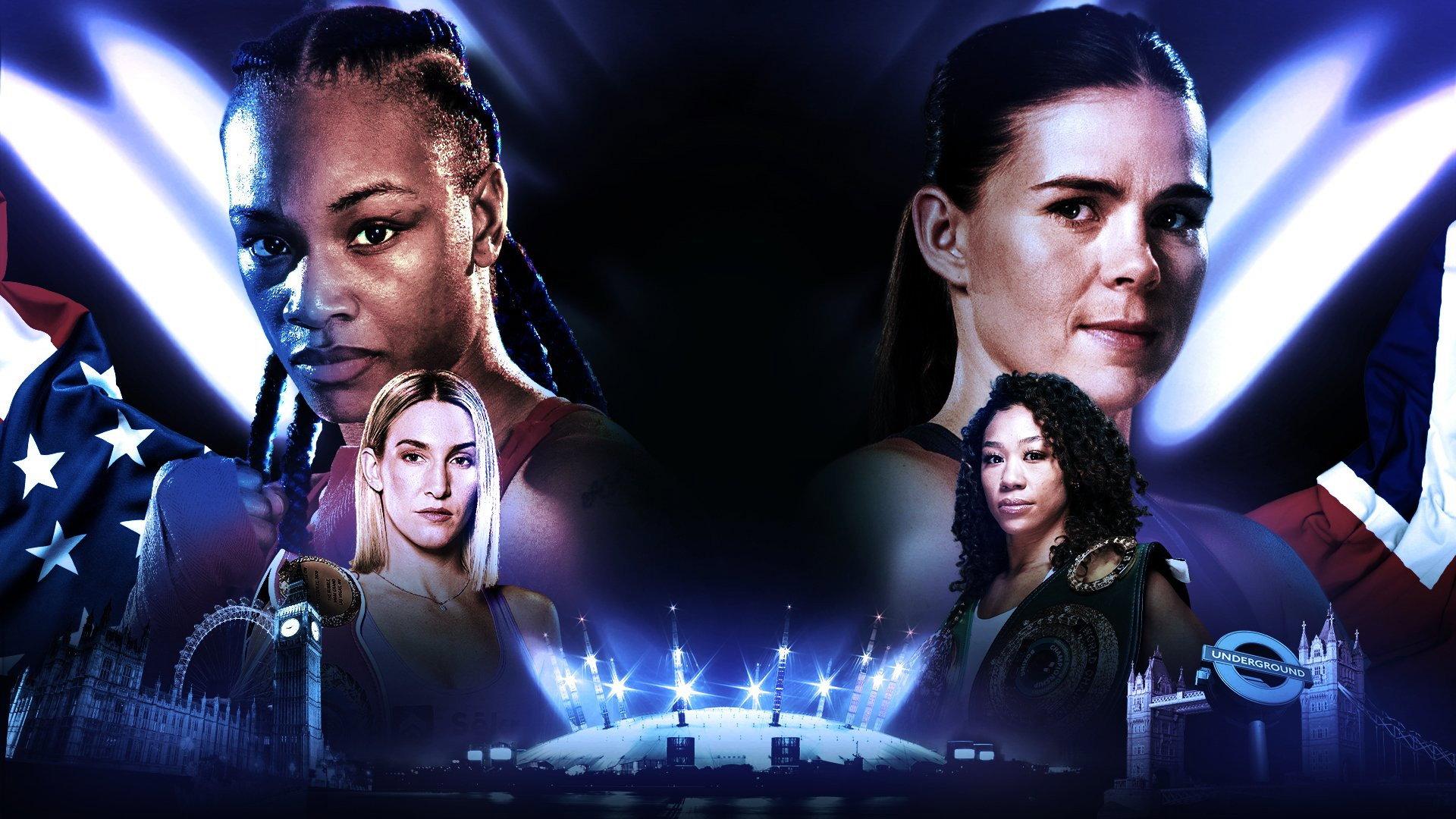 Claressa Shields vs. Savannah Marshall 2022 movie scene