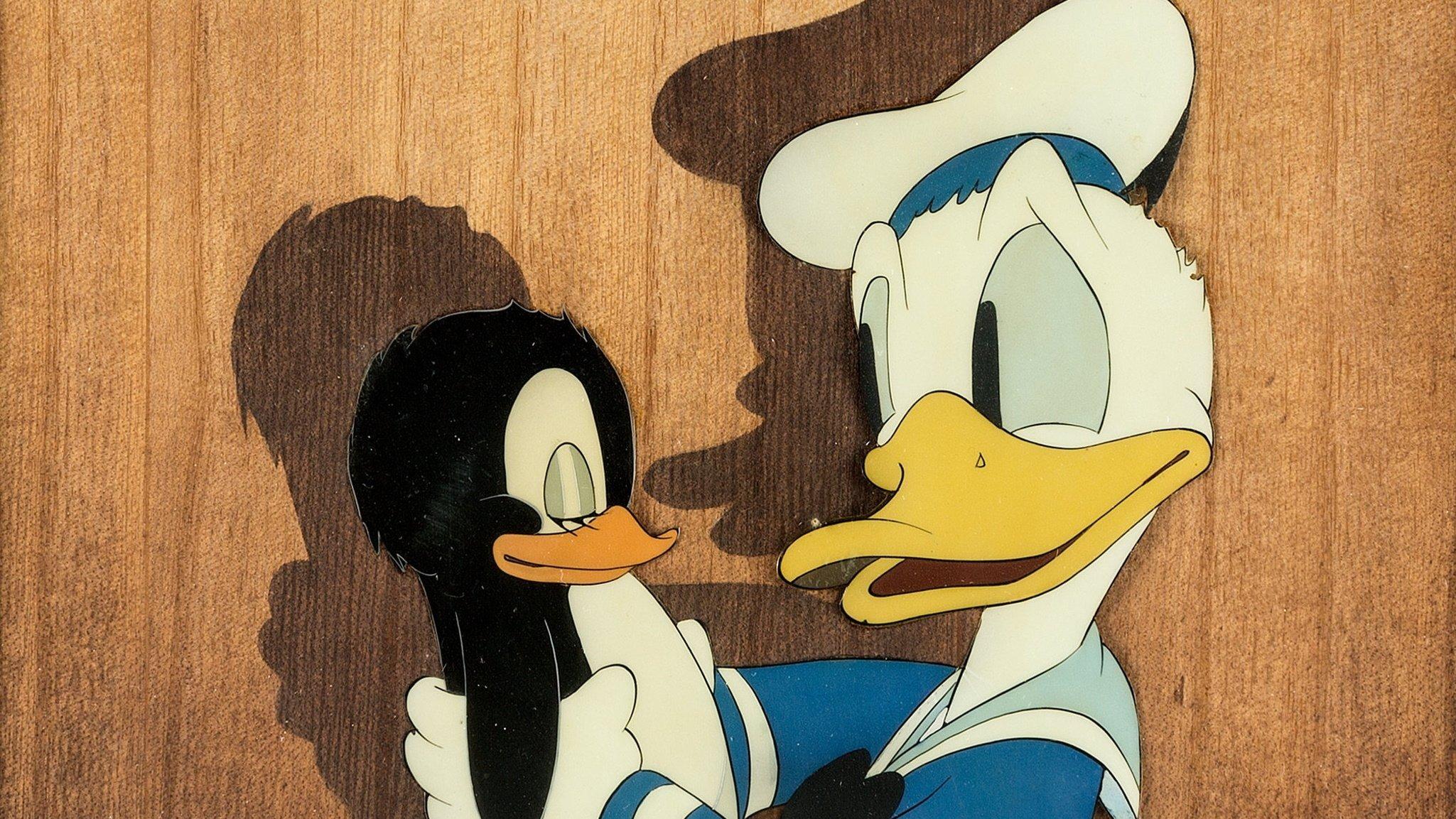 Donald's Penguin 1939 movie scene