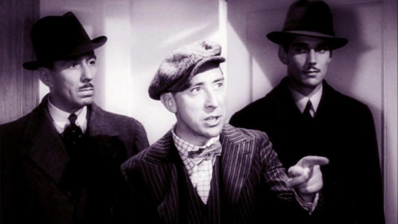 The Gaunt Stranger 1938 movie scene