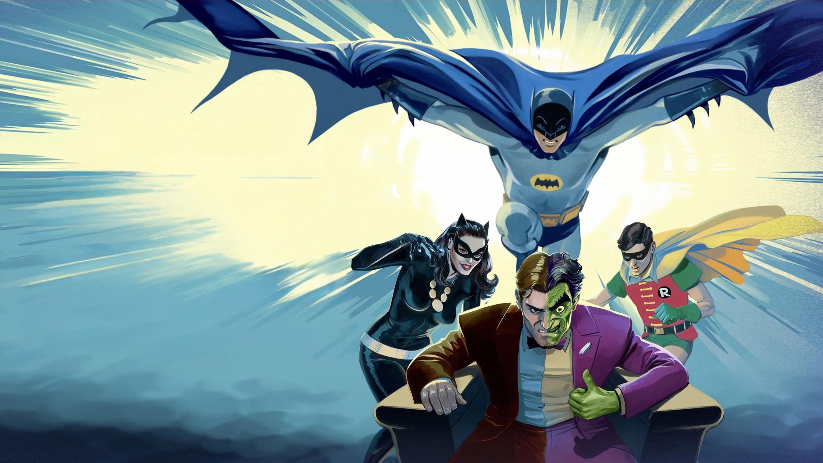Batman vs. Two-Face 2017 movie scene