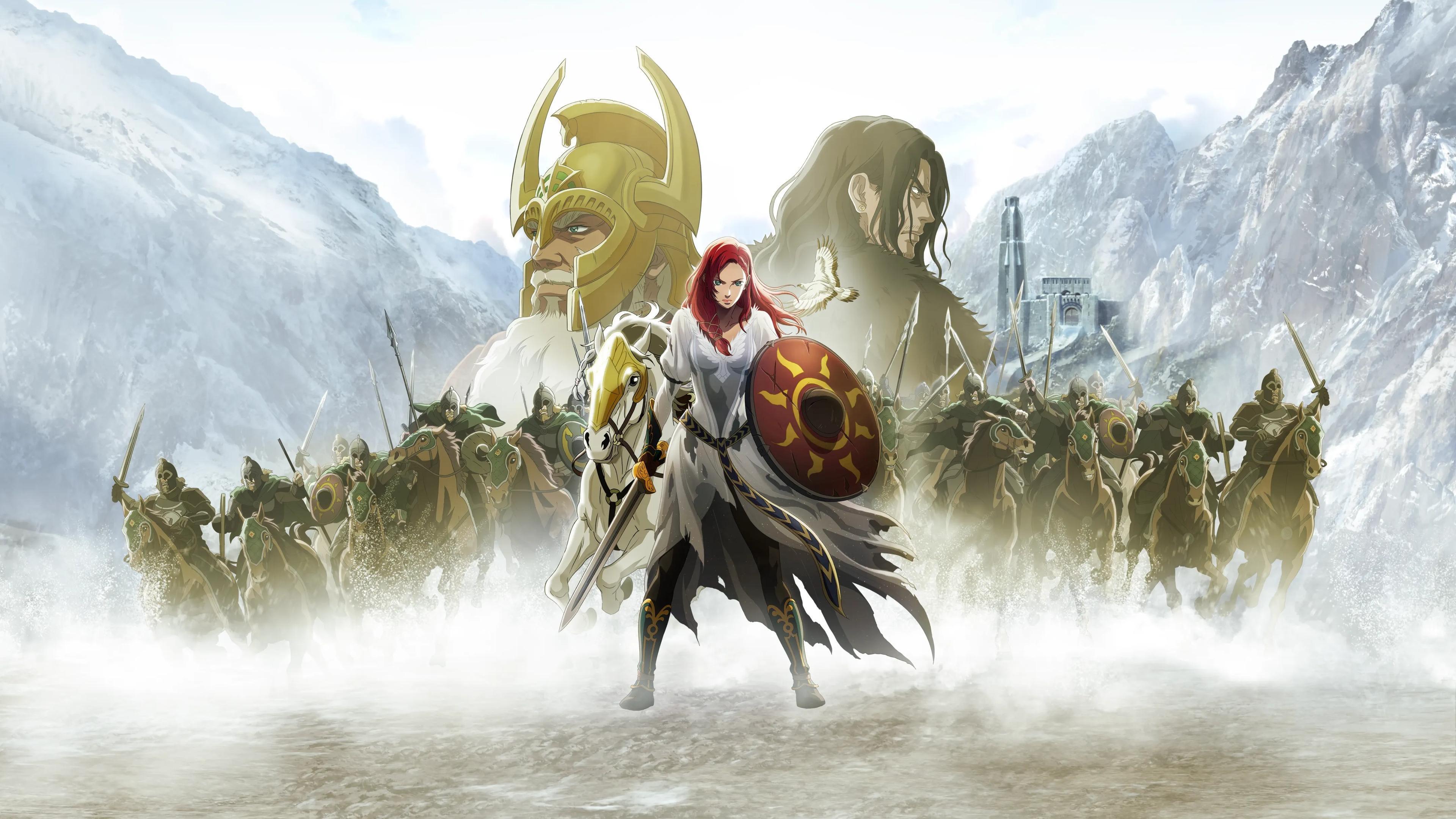 The Lord of the Rings: The War of the Rohirrim 2024 movie scene