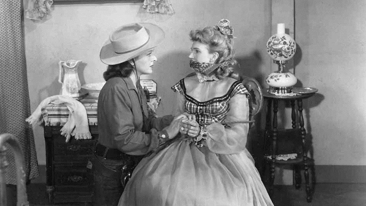 The Texan Meets Calamity Jane 1950 movie scene