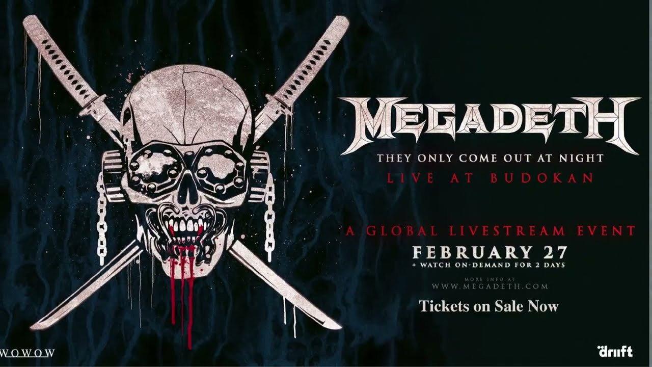 Megadeth - They Only Come Out At Night: Live At Budokan 2023 2023 movie scene