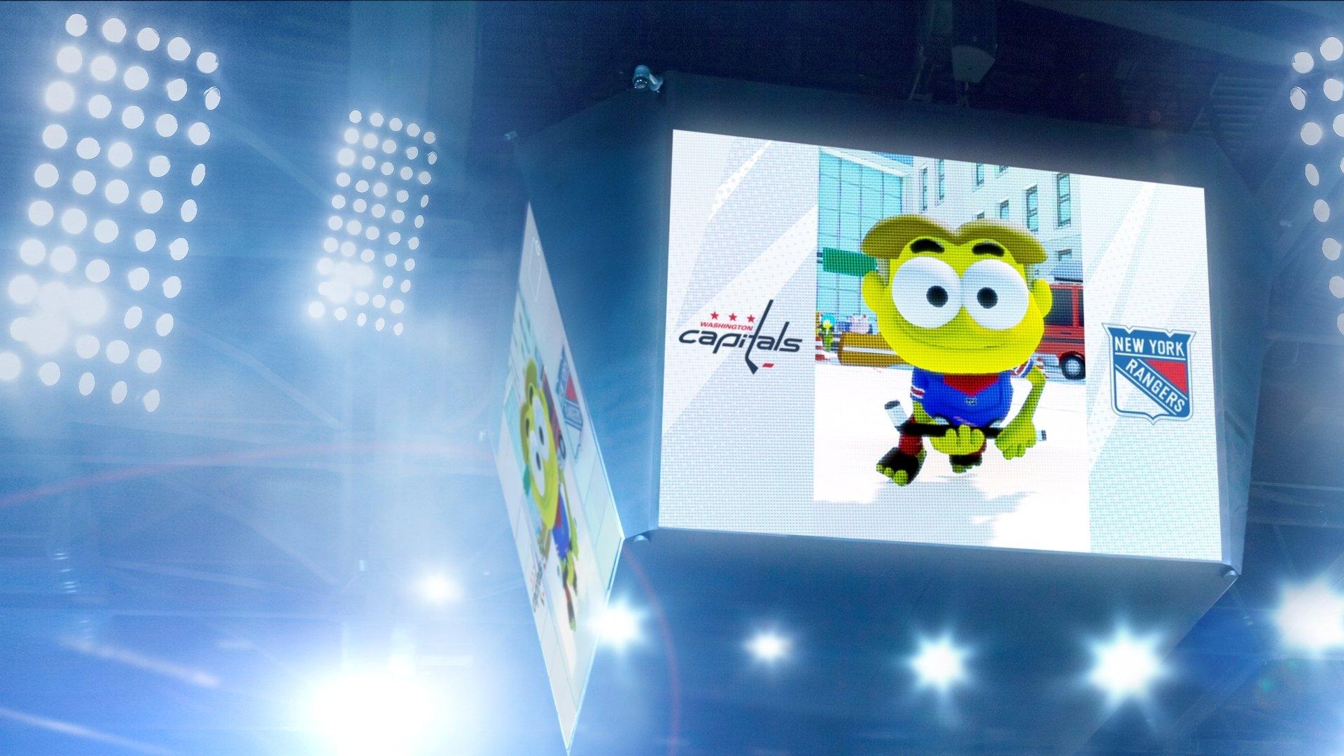 Disney NHL Big City Greens Classic 2023 movie scene