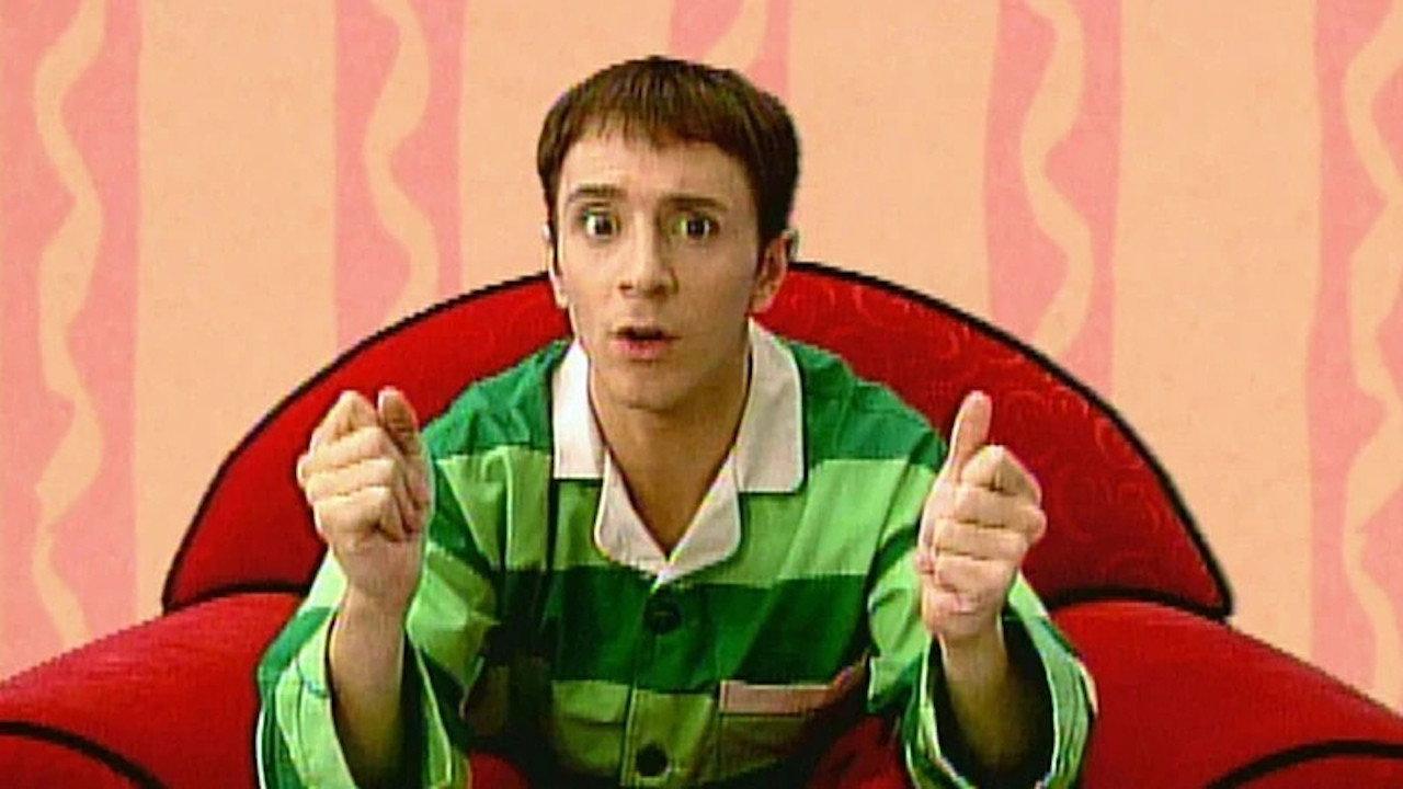 Blue's Clues: Blue's Big Pajama Party 1999 movie scene