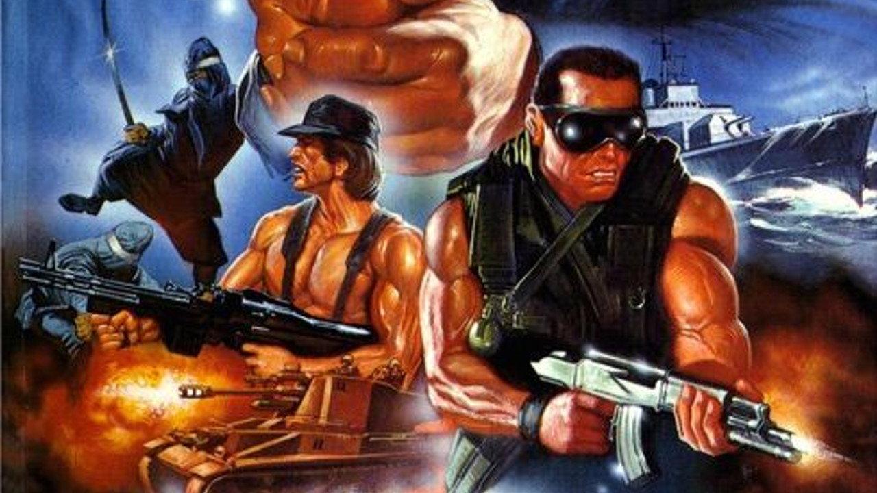 Ninja in the Killing Field 1987 movie scene
