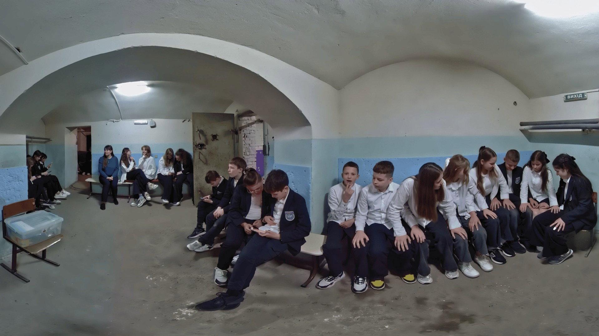 Shelter 2025 movie scene
