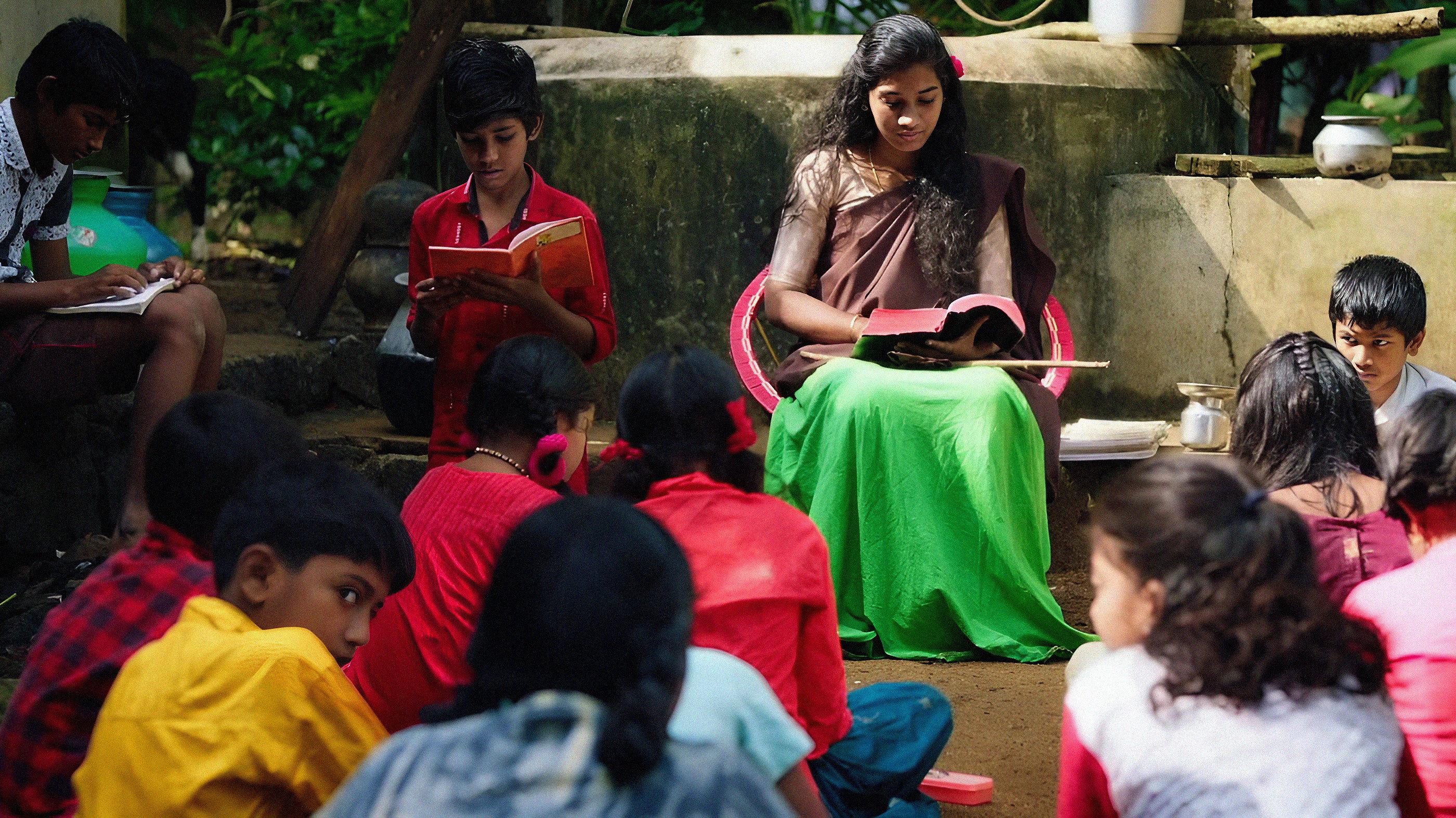 Siruvan Samuel 2023 movie scene