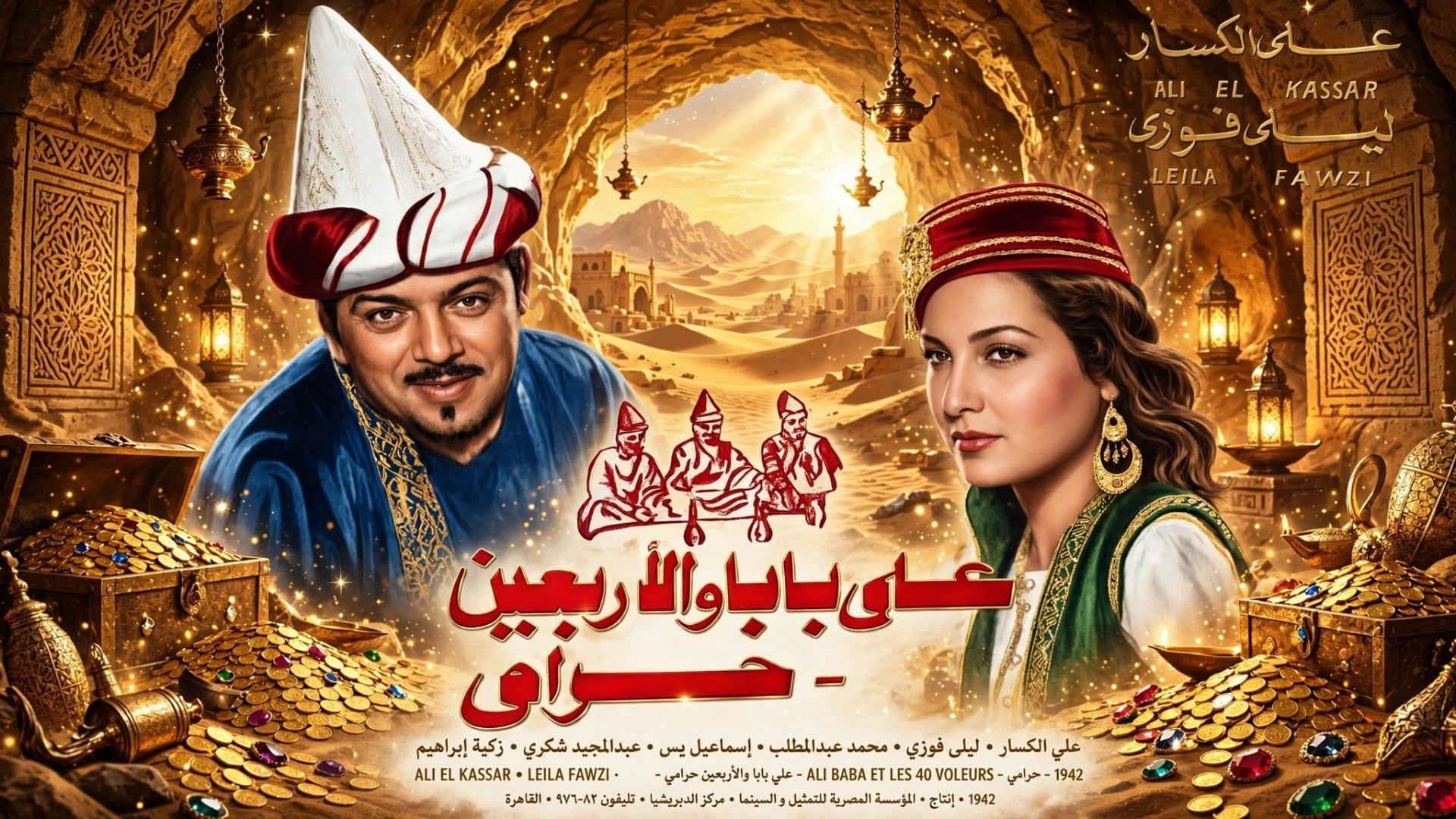 Ali Baba and the Forty Thieves 1942 movie scene