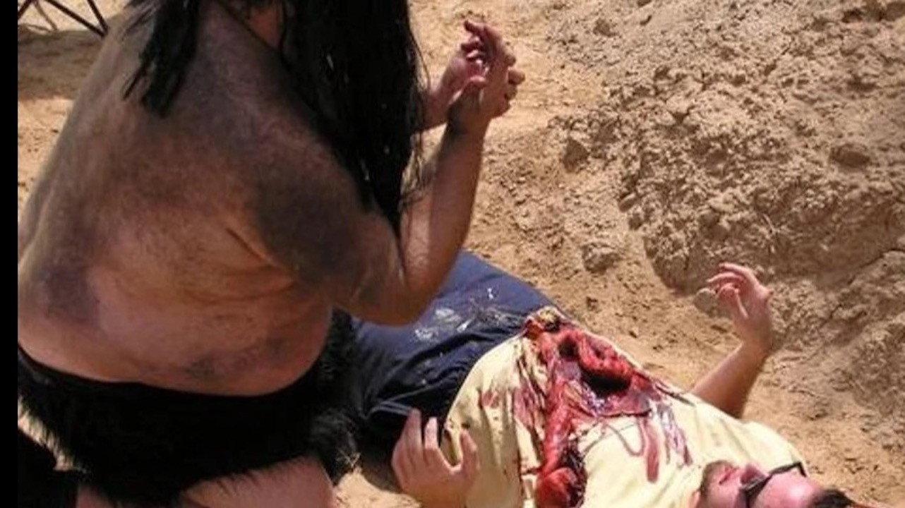Return to Yucca Flats: Desert Man Beast 2010 movie scene