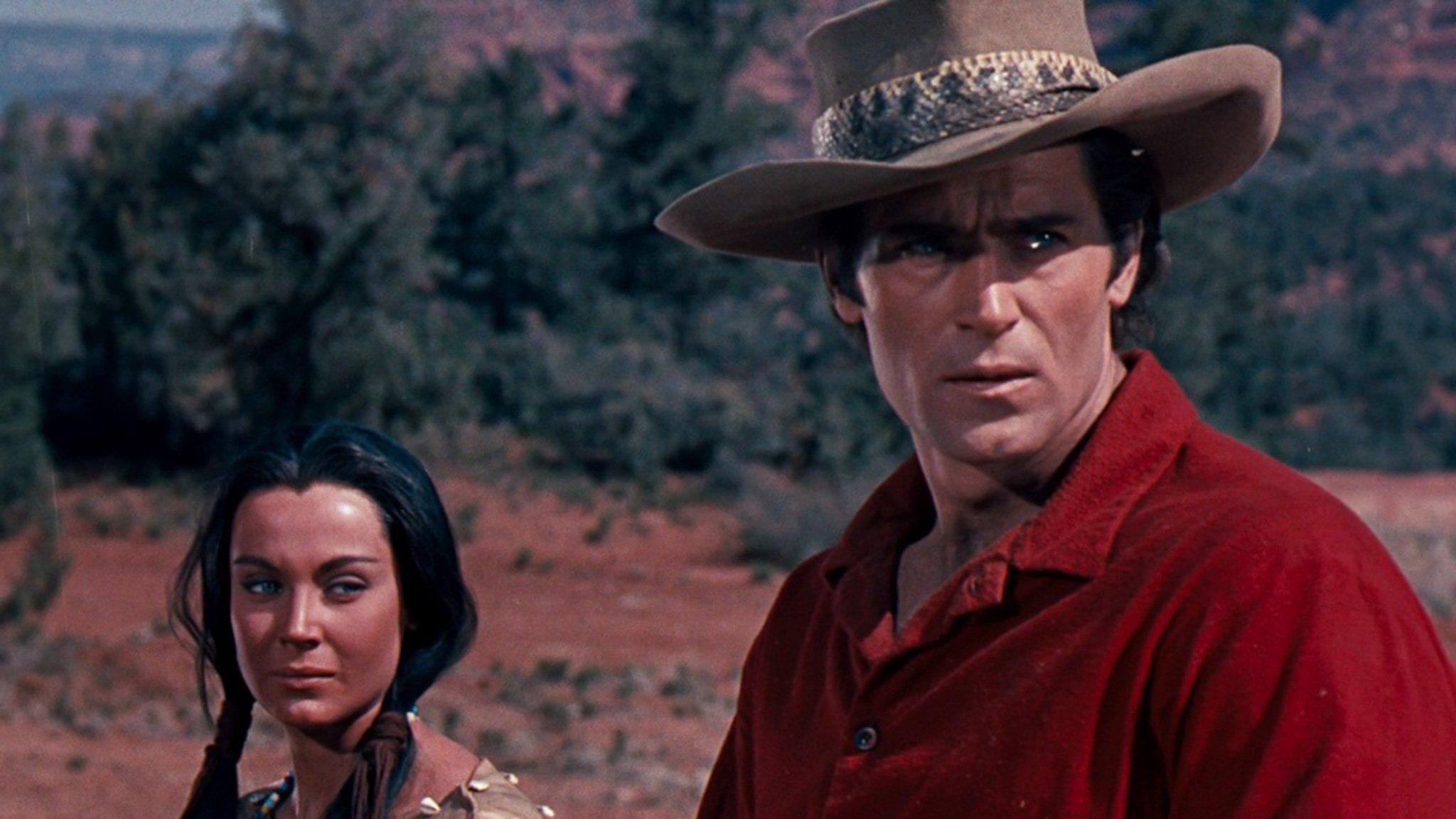 Yellowstone Kelly 1959 movie scene