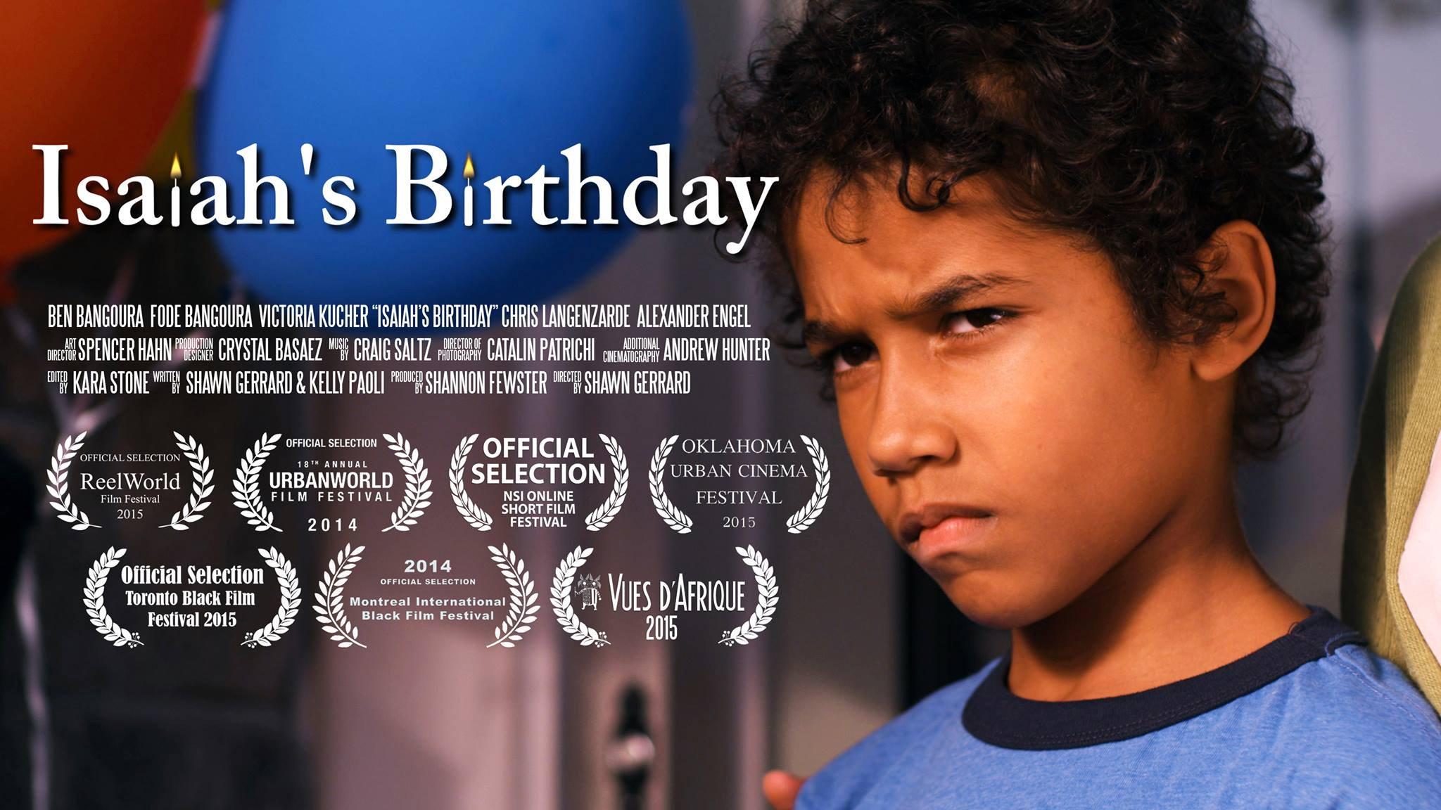 Isaiah's Birthday 2014 movie scene