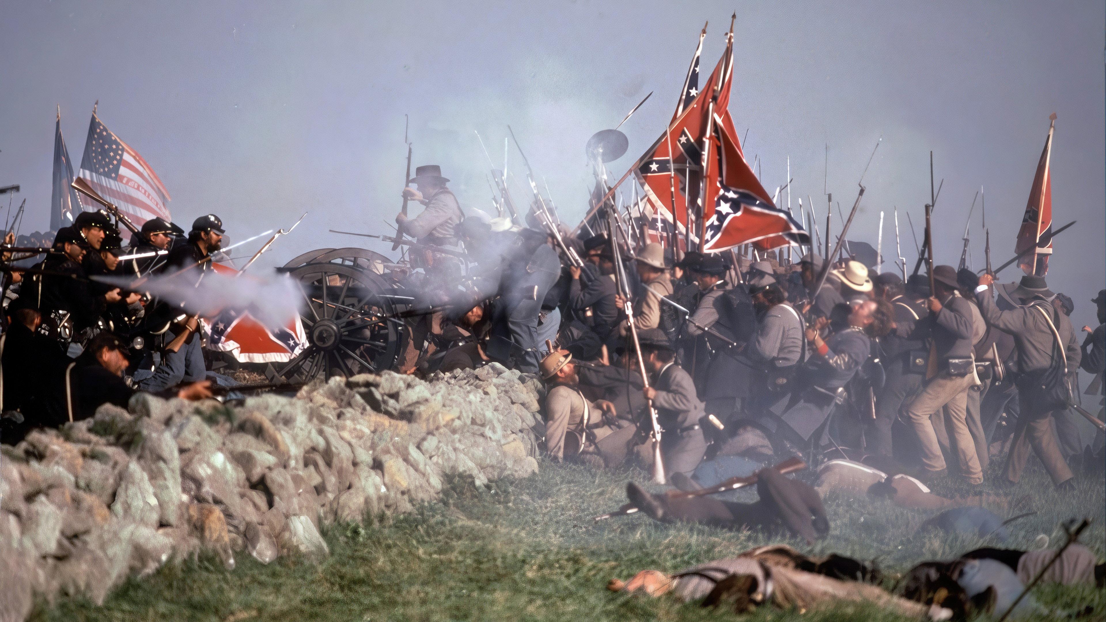 Gettysburg 1993 movie scene