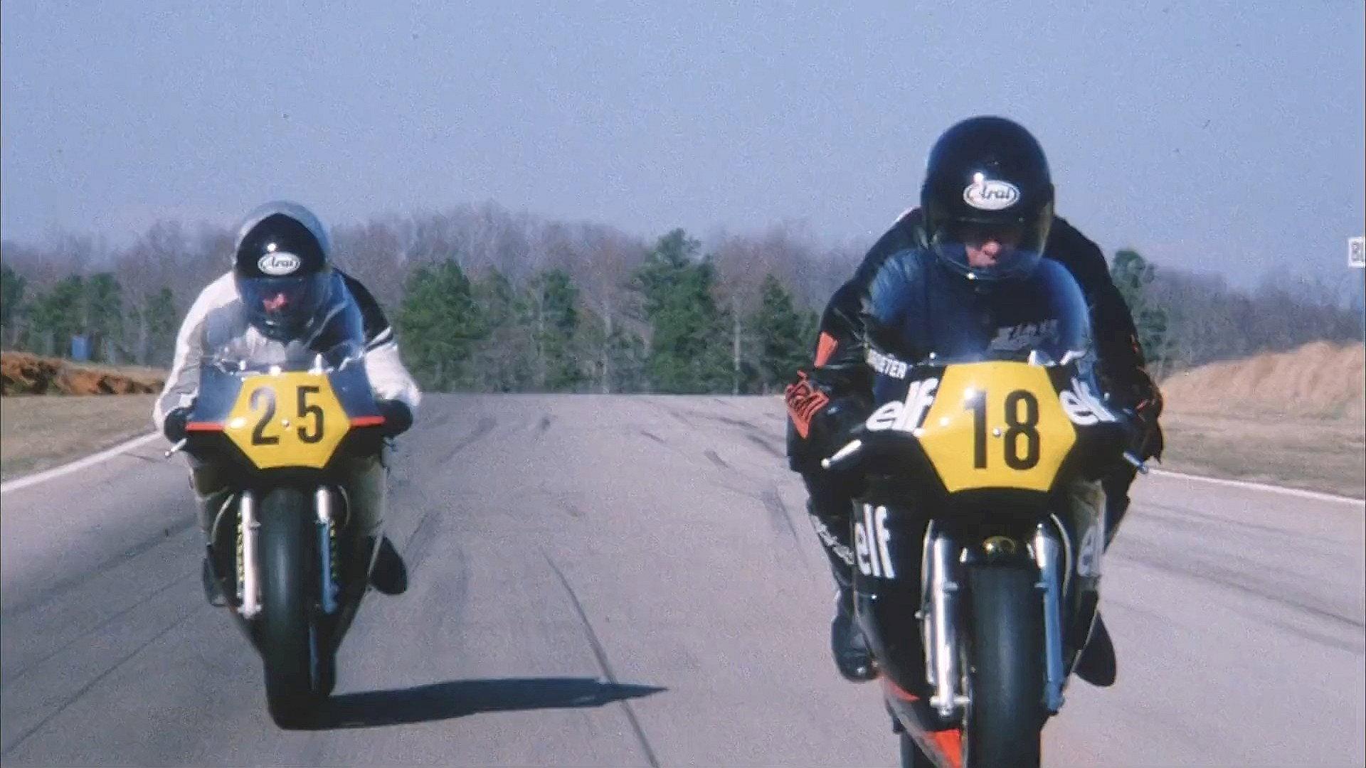 Race for Glory 1989 movie scene