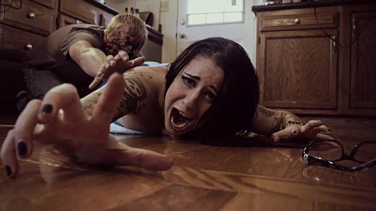 Milfs vs. Zombies 2015 movie scene