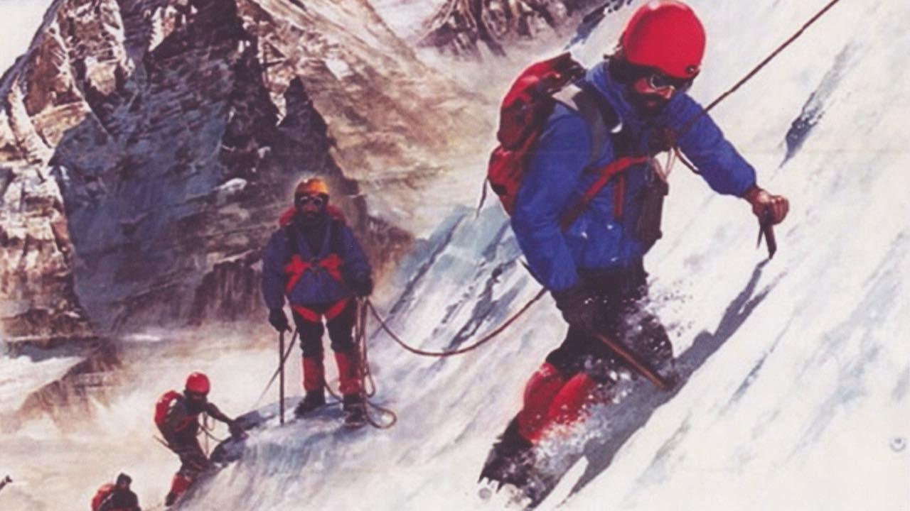 Giganten der Alpen "Montblanc,Eiger Nordwand,Matterhorn" 1989 movie scene