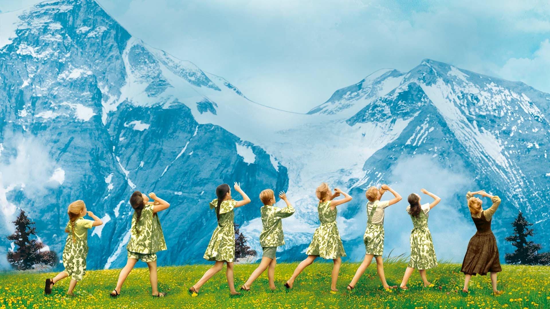 The Sound of Music 1965 movie scene