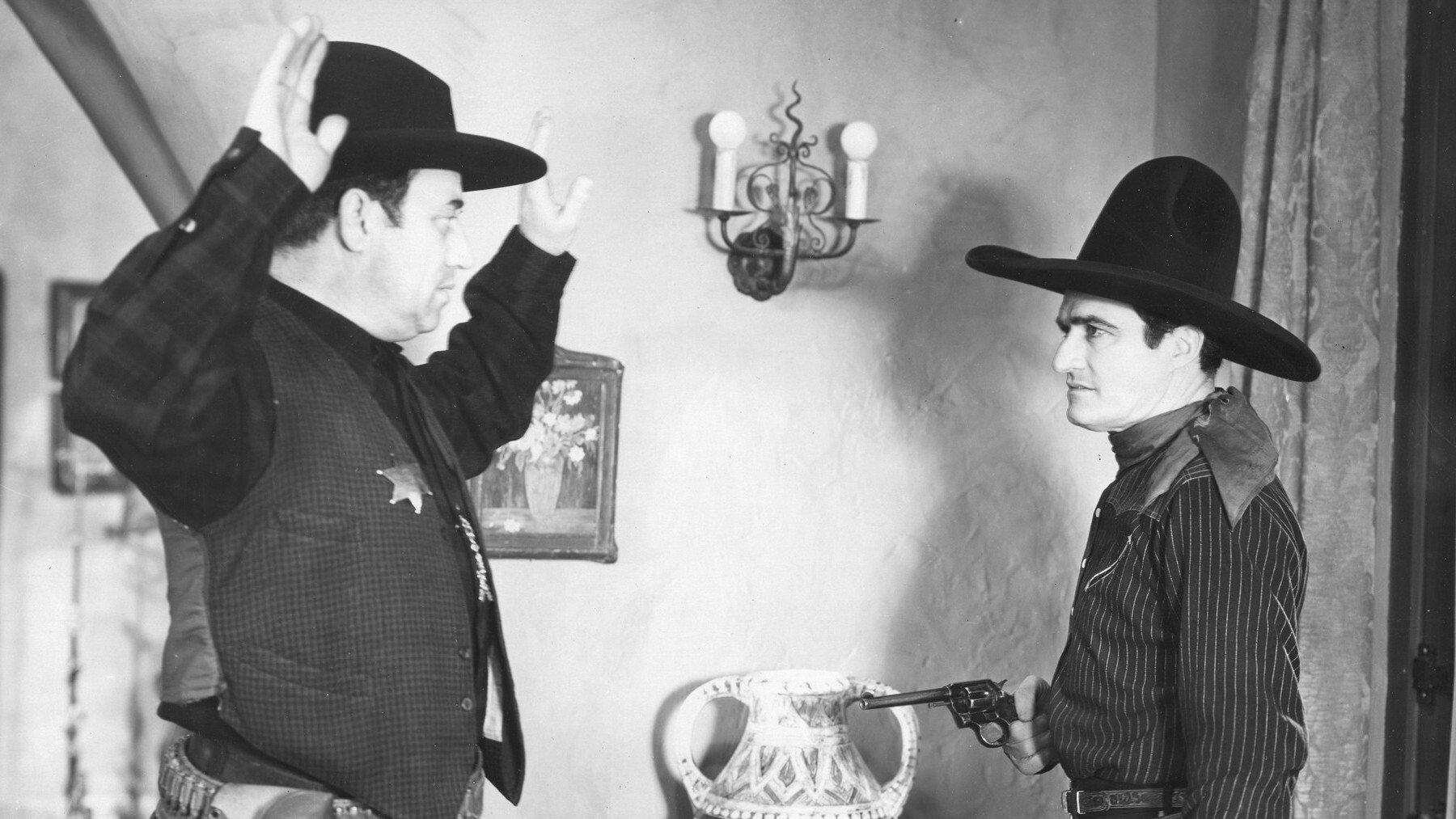 Destry Rides Again 1932 movie scene