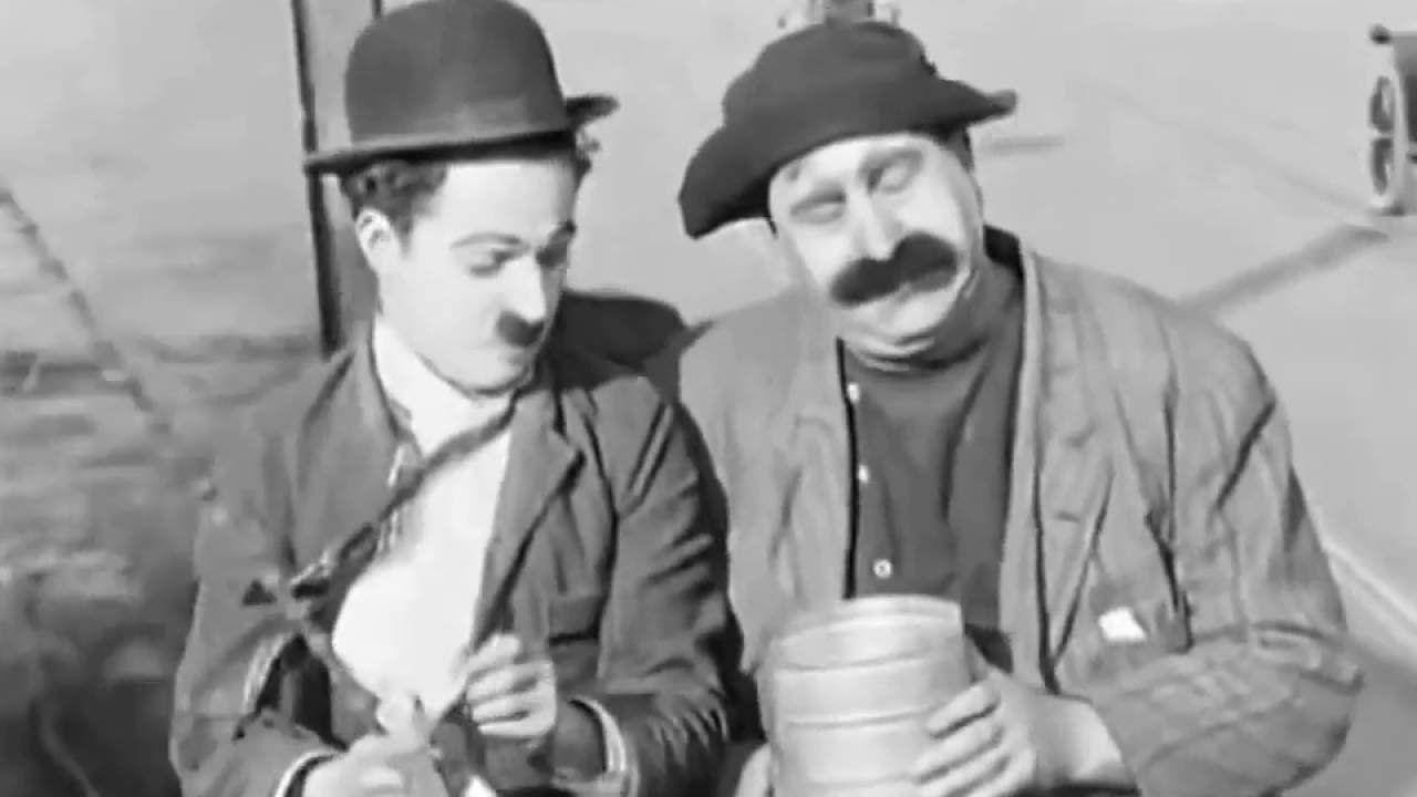 His Musical Career 1914 movie scene