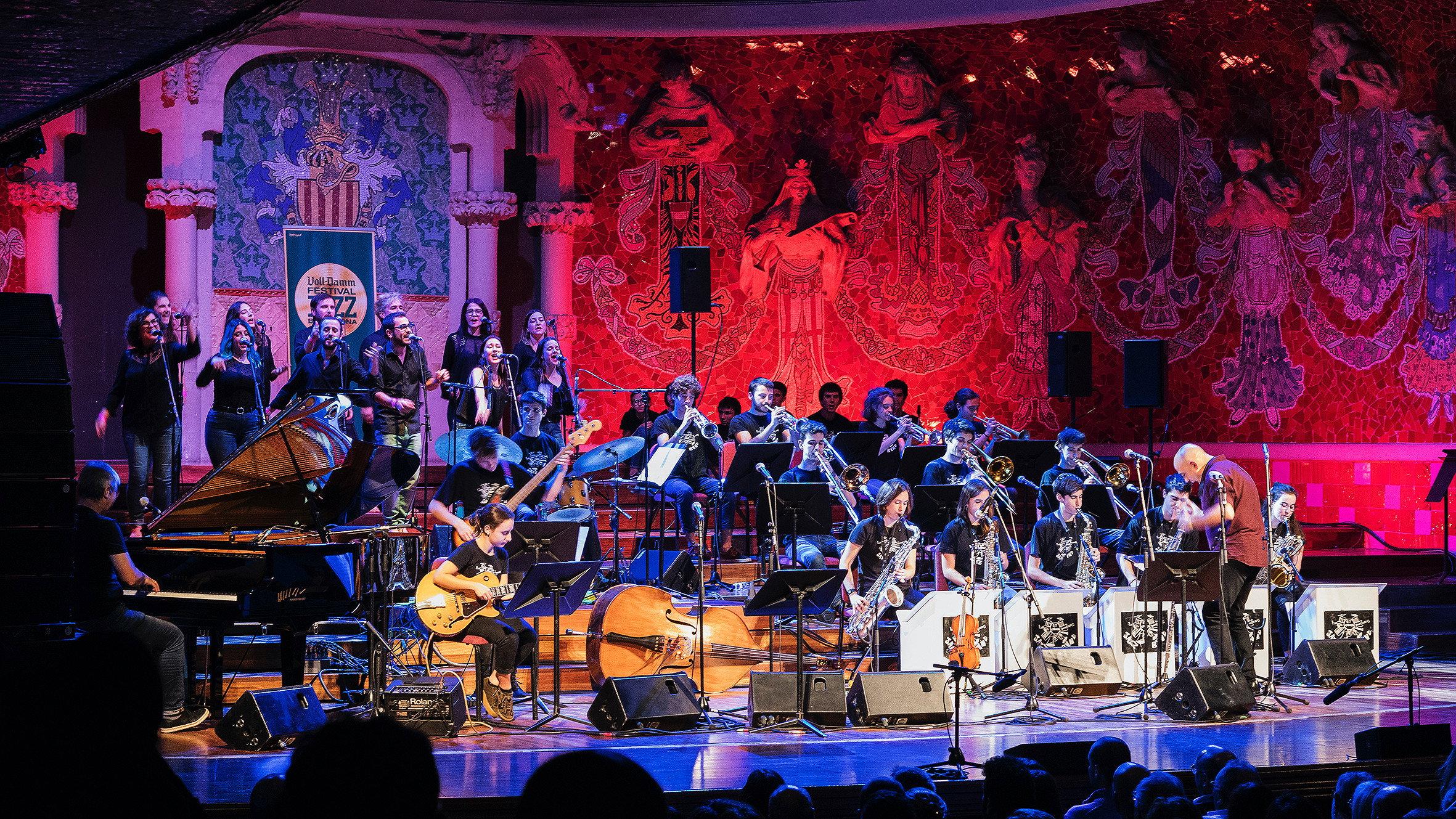 A Film About Kids and Music. Sant Andreu Jazz Band 2013 movie scene