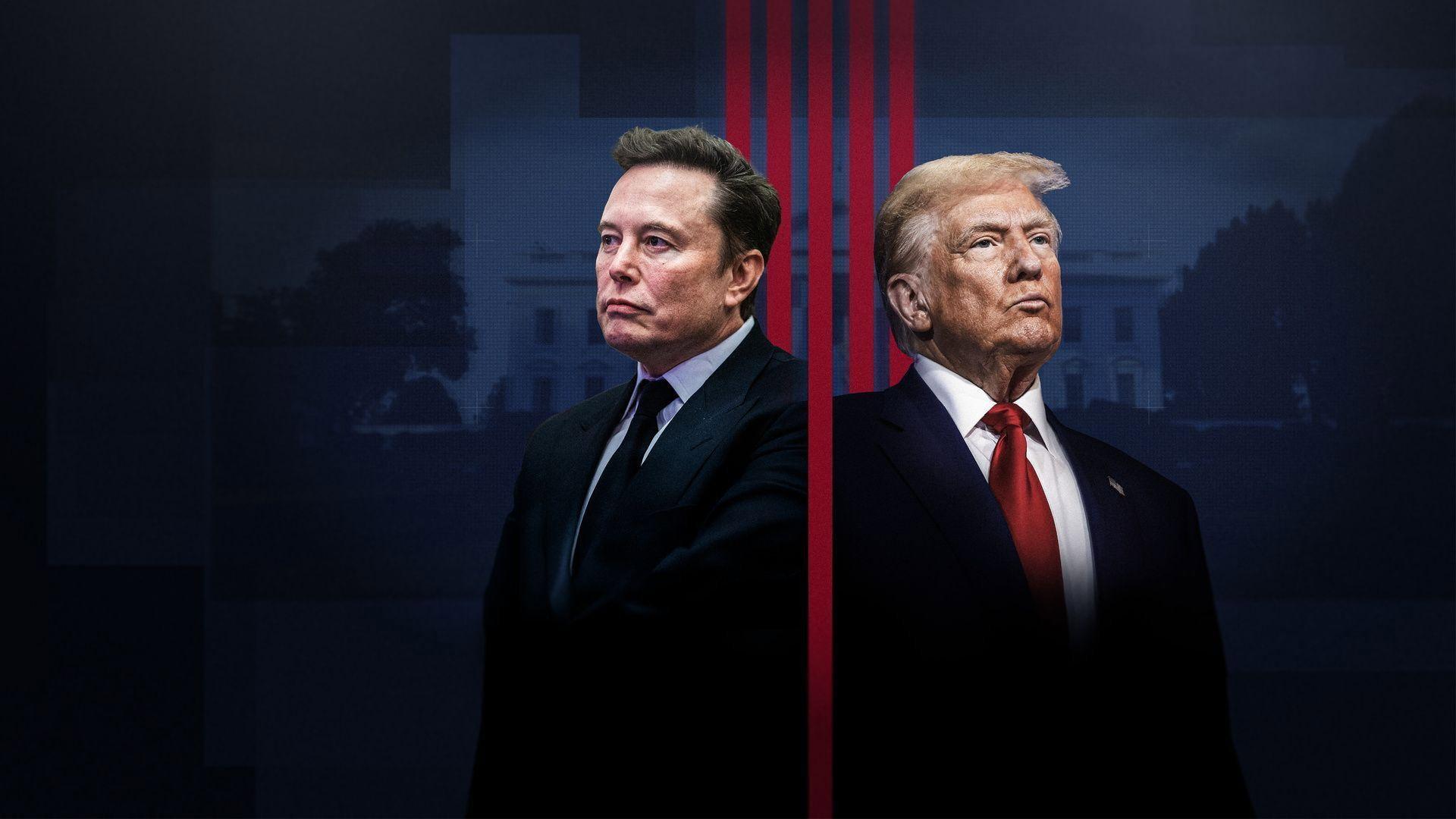 Musk gegen Trump 2025 movie scene