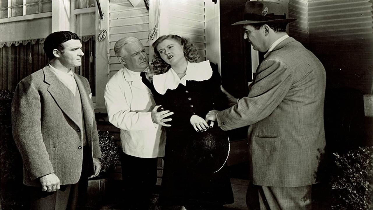 Street Corner 1948 movie scene