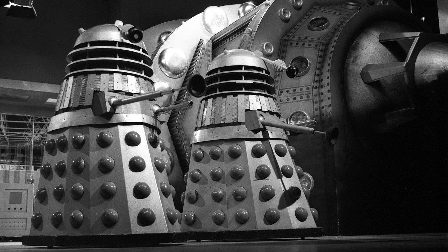 Doctor Who: The Power of the Daleks 1966 movie scene
