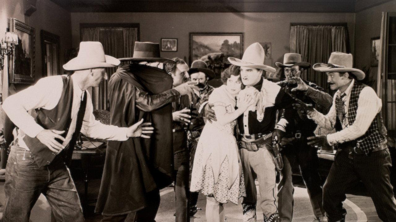 The Mystery Rider 1928 movie scene
