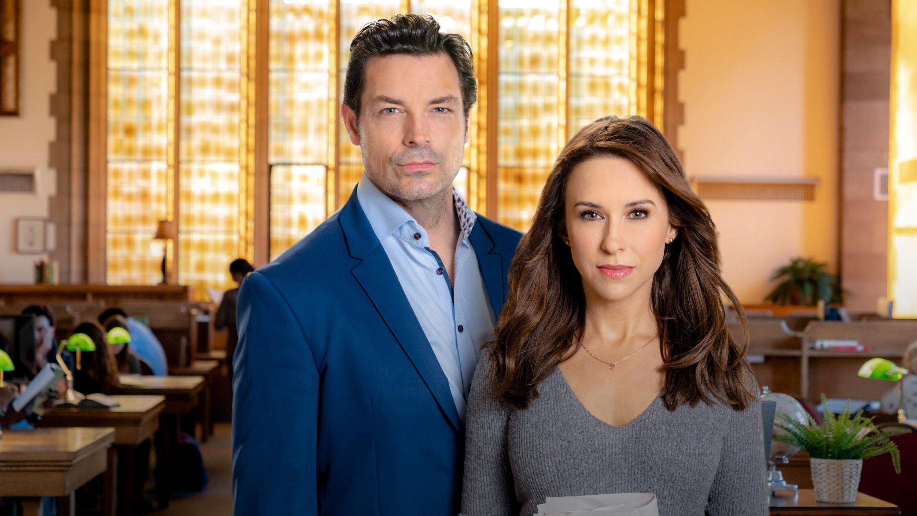 Crossword Mysteries: Proposing Murder 2019 movie scene