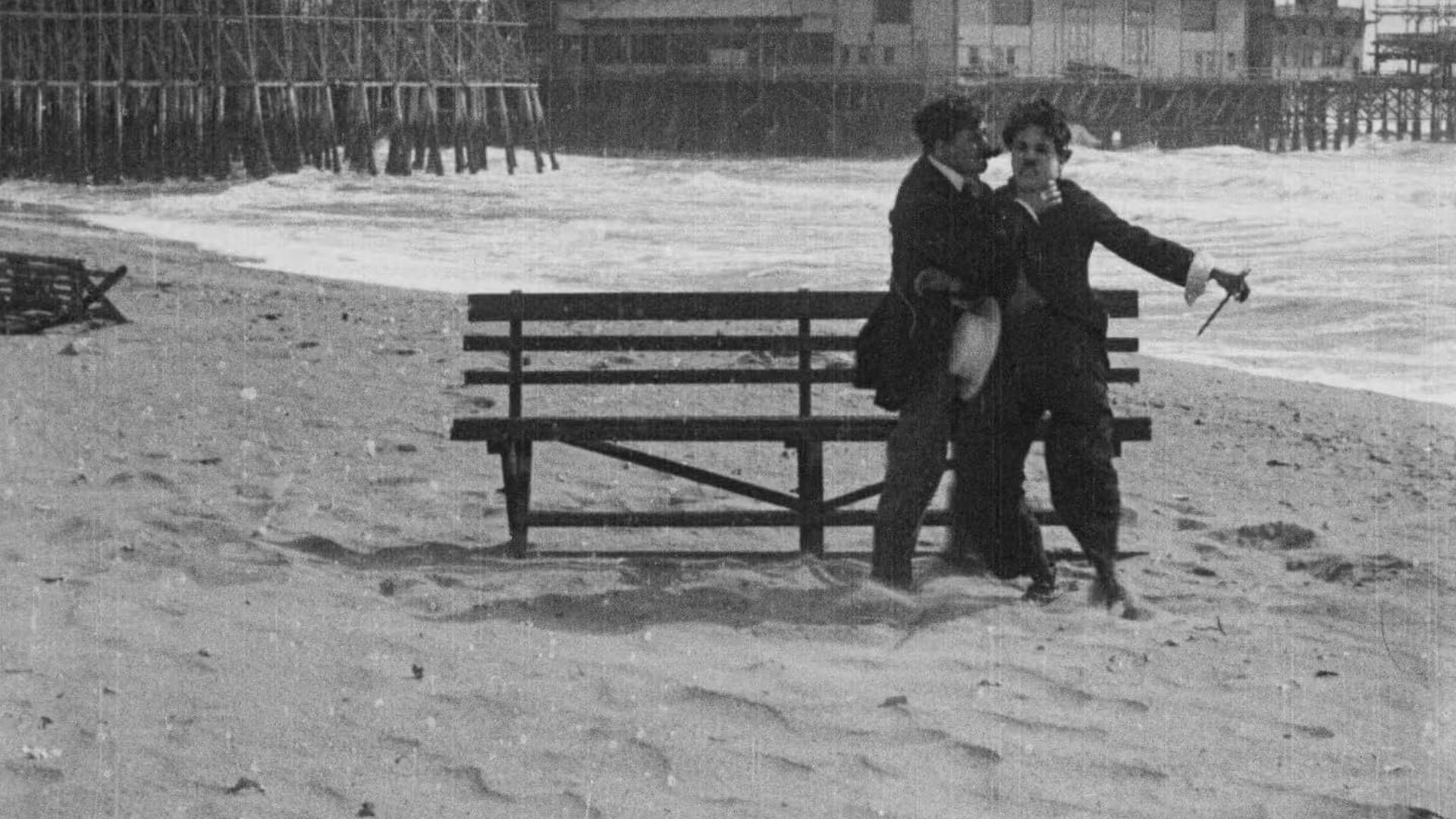 By the Sea 1915 movie scene