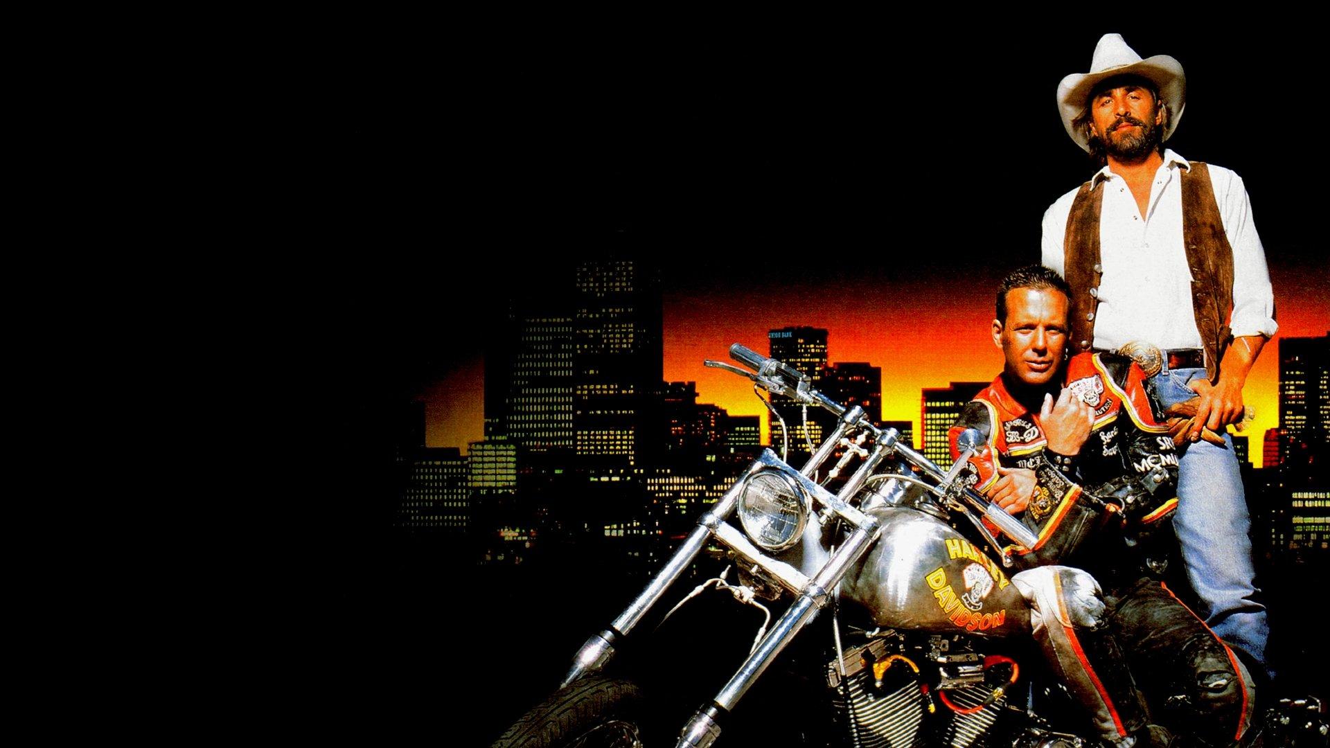 Harley Davidson and the Marlboro Man 1991 movie scene