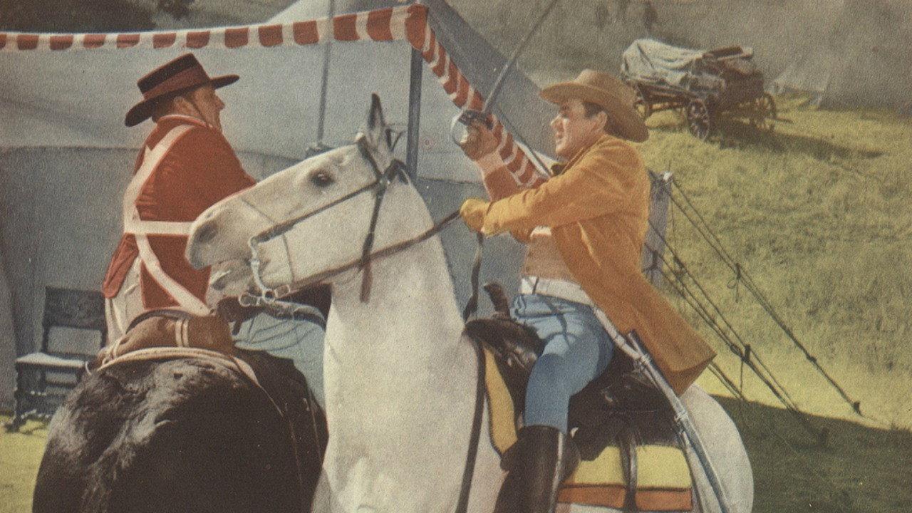 The First Texan 1956 movie scene